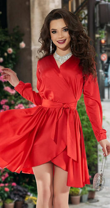 Платье на запах.  42  44р Киев - изображение 1