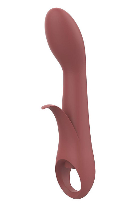 Вібратор Dream Toys Nude Sierra для точки G, коричневий Sex Aura Київ - фото 1