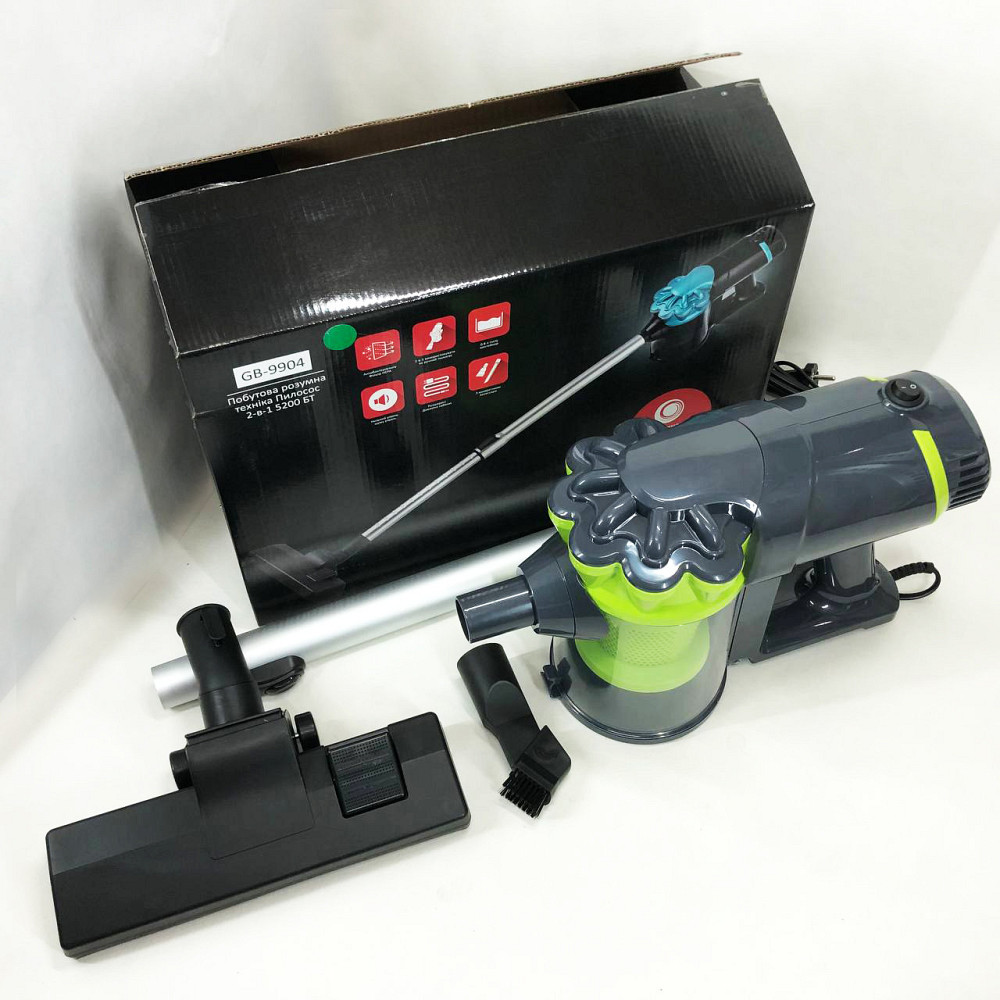 Колбовый пылесос для уборки пыли GOLDBERG, Пылесос с контейнером для уборки пыли Пылосос дома EJ-53 Киев - изображение 7