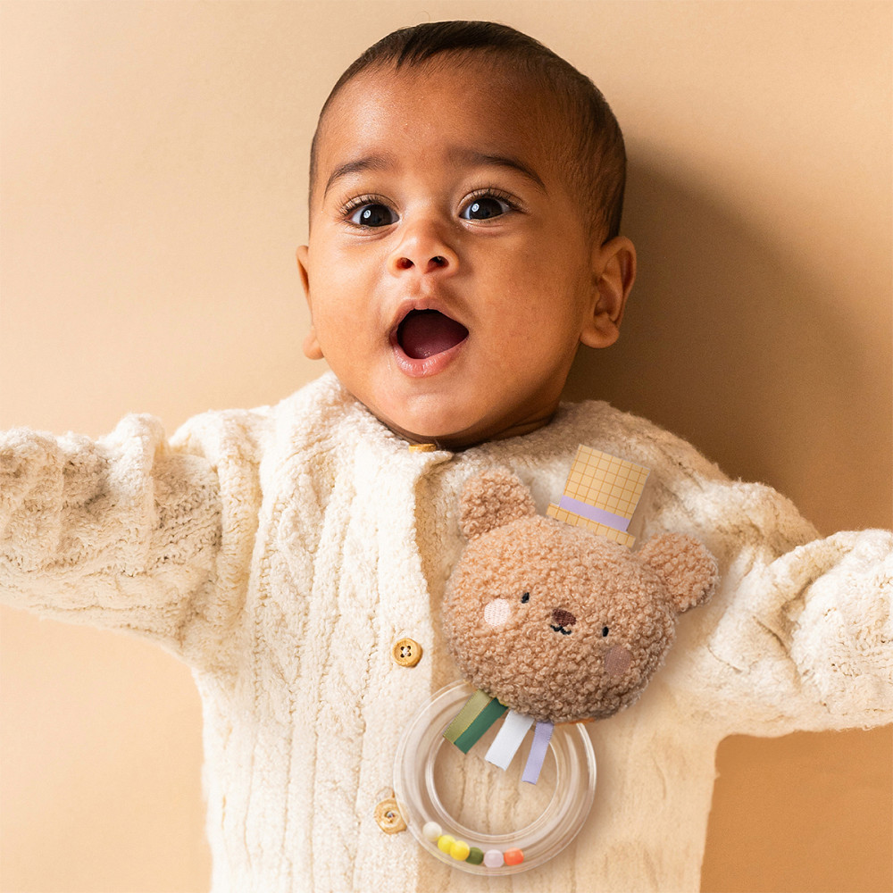 Брязкальце колекції Квітуча фантазія – Ведмедик Брендон Дніпро - фото 6