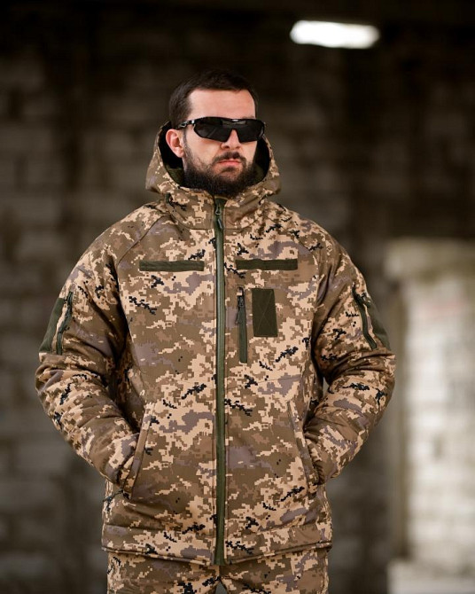 Зимовий тактичкуський костюм PATRIOT 5в1 піксель ВТ6944 Одеса - фото 16