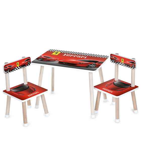 Дитячий столик M 501-19 стільниця 60 х 40 см, 2 стільчики Вінниця