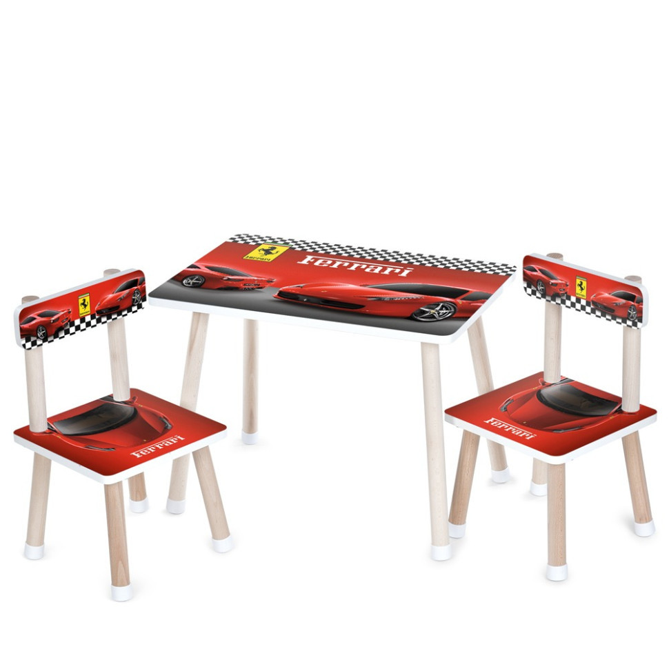 Дитячий столик M 501-19 стільниця 60 х 40 см, 2 стільчики Вінниця - фото 1