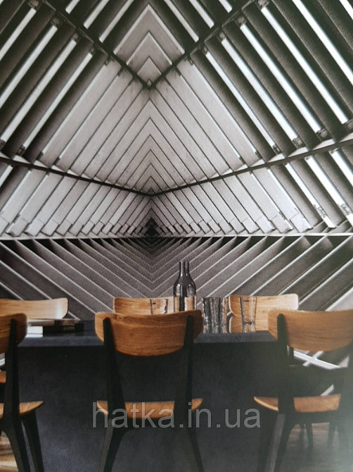 Шпалери вінілові на флізелін чорно білі Київ - фото 6