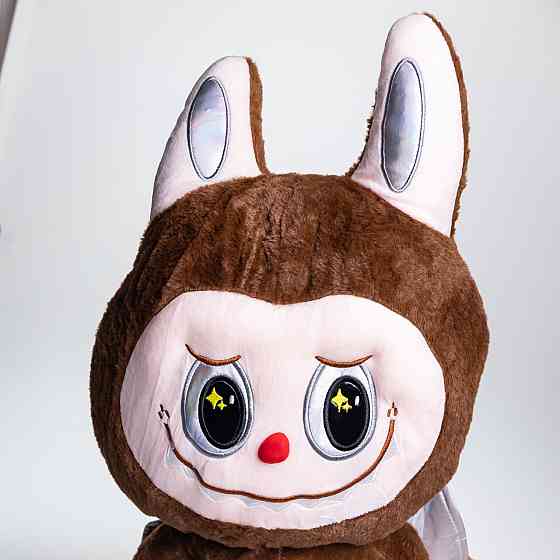 Плед-іграшка "Коричневий дракон" Labubu 3 в 1 Київ