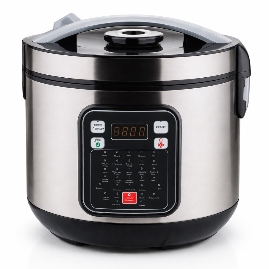 Мультиварка 30 програм Crownberg CB-5528 5л 1000Вт електронне керування з дисплеєм та функцією скороварки UZ-56 Івано-Франківськ - фото 1