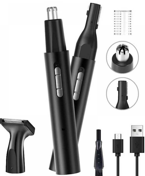 Триммер для носа и ушей бороди Electric Nose Hair Trimmer (Model 3029). Киев - изображение 5