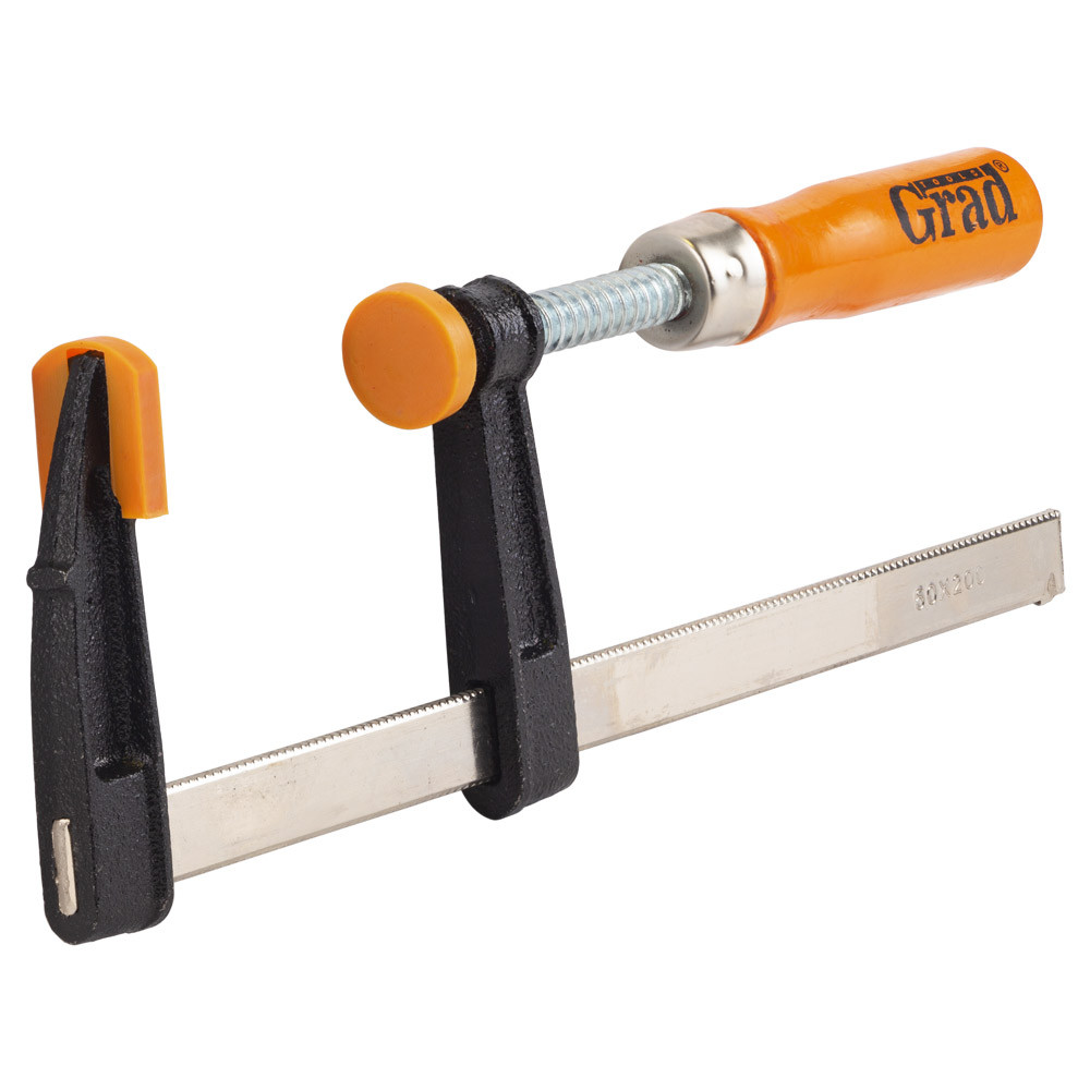 Grad Струбцина столярная тип F 200×50мм GRAD (4242625) Коломия - фото 3