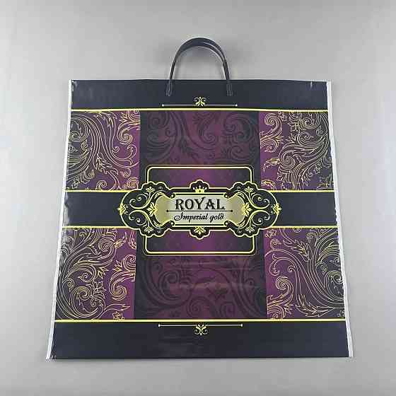 Поліетиленовий пакет (40х40) з пластиковою ручкою "Імперіал Голд" (10 шт.) Харків