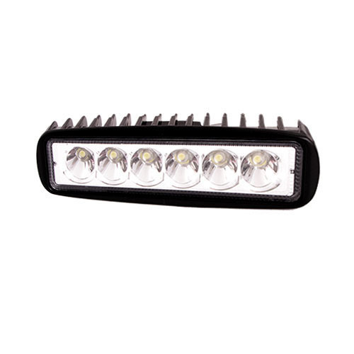 Рабочая LED фара WLP-18RT2 SPOT 18W 6 светодиодов 3W 10-30V 6000K (158x43x57 мм) Харьков - изображение 1