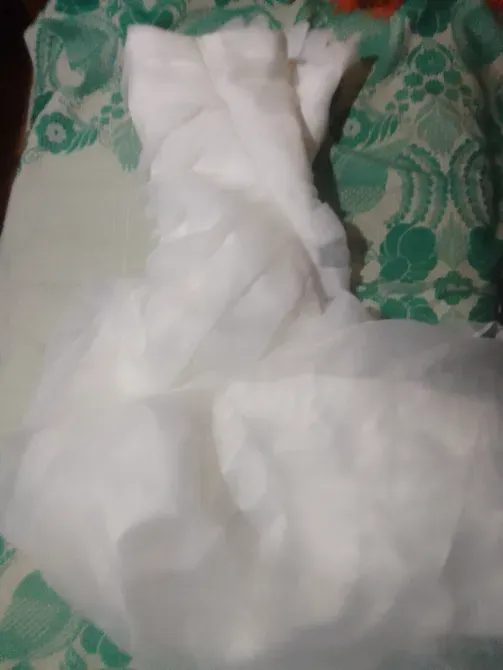 Біла сукня з накидкою Киев - изображение 3