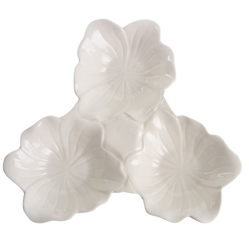 Менажниця фігурна 24,5*18см на 3 секції 6990638 Bud LIMITED EDITION Житомир