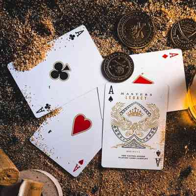 Гральні карти Ellusionist Legacy Masters (red) (54823) Вінниця