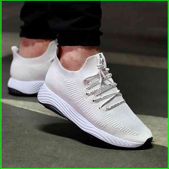 Кросівки Чоловічі Білі Тканинні Boost Пінка (розміри: 42,43,44,45) — 05 Дніпро