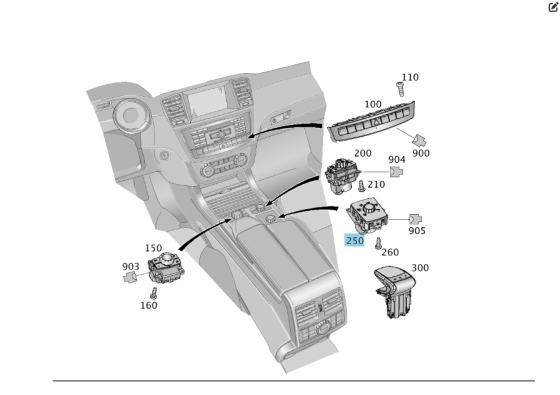 Mercedes-Benz  A2929059000 Блок керування вибору режимів автомобіля ML/GLE W166 GLE Coupe C292 Одесса