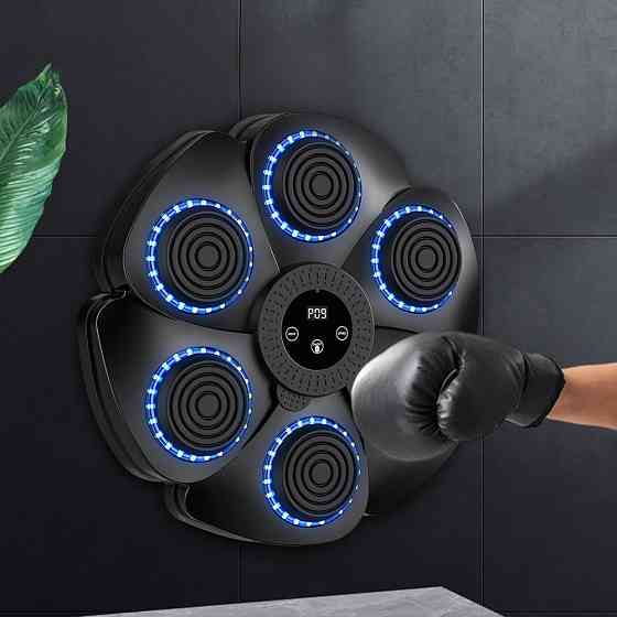 Настенная мишень для бокса с Bluetooth / Тренажер для бокса с музыкой / Музыкальний боксерский тренажер Киев