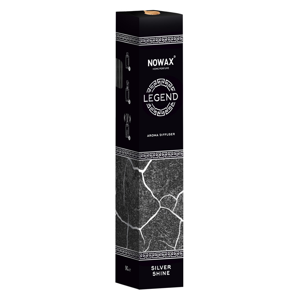 Аромадиффузор с палочками Nowax Legend - Silver Shine 90мл Львов - изображение 1