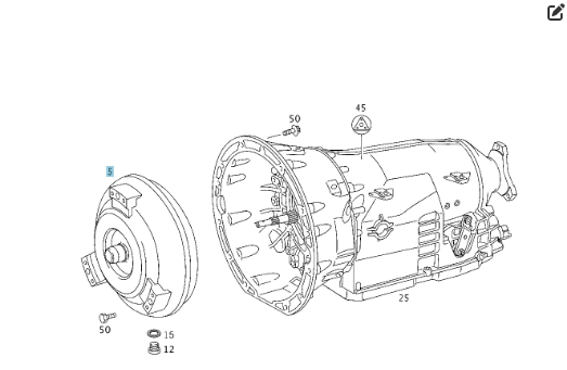 Mercedes-Benz  A1402500902 Гідротрансформатор АКП 722.6 Одеса