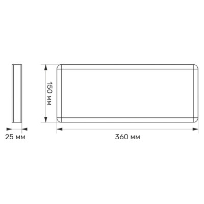 Светильник TITANUM LED аварійний ВИХІД односторонній 230V (TL-EM101-S) Винница - изображение 2