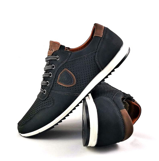 Мужские Мокасины Летние Кроссовки Сеточка Черные (размеры: 40,41,42,43,44,45) Видео Обзор - 04-1 Днепр - изображение 4