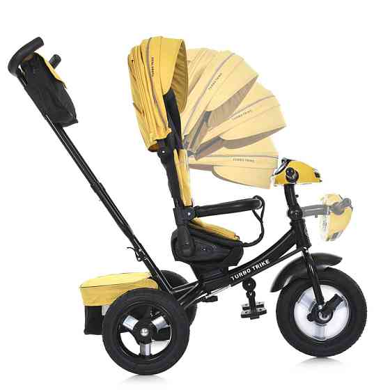 Дитячий триколісний велосипед MT 1007-10 жовтий Вінниця