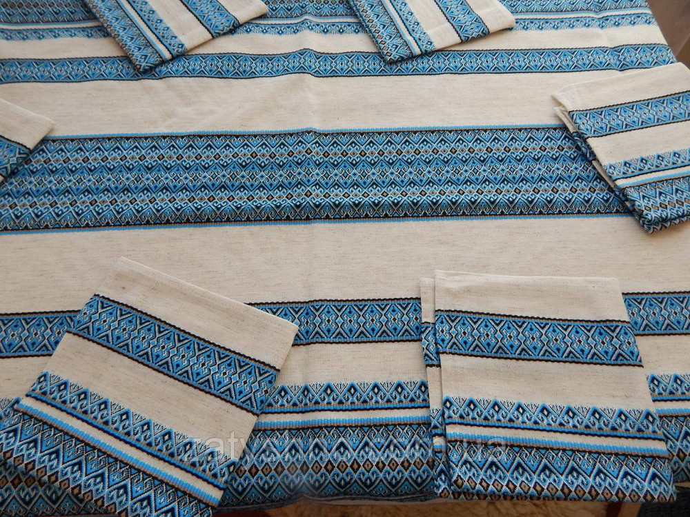 Скатертина з серветками на подарунок за кордон Київ - фото 4