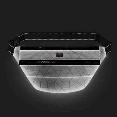 Поясная сумка-бананка для собак WAUDOG Family светоотражающая 33х17х10 см (5686) Винница