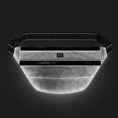 Поясная сумка-бананка для собак WAUDOG Family светоотражающая 33х17х10 см (5686) Винница - изображение 6