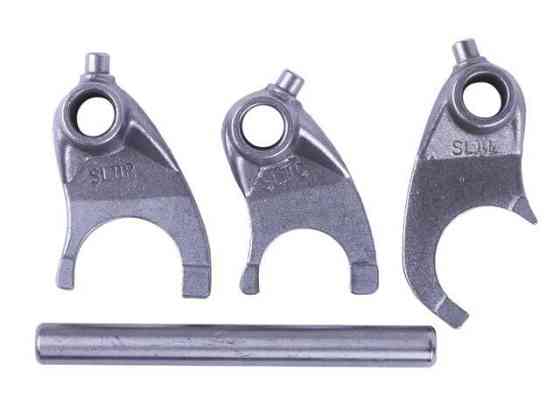 Вал КПП на бензиновый двигатель СG150/200 + вилки, к-т: 3 шт. Мукачево