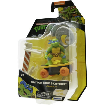 Игровой набор Funrise TMNT Черепашки-ниндзя классические Скейтбордист с лаунчером Леонардо (71040) Винница - изображение 7