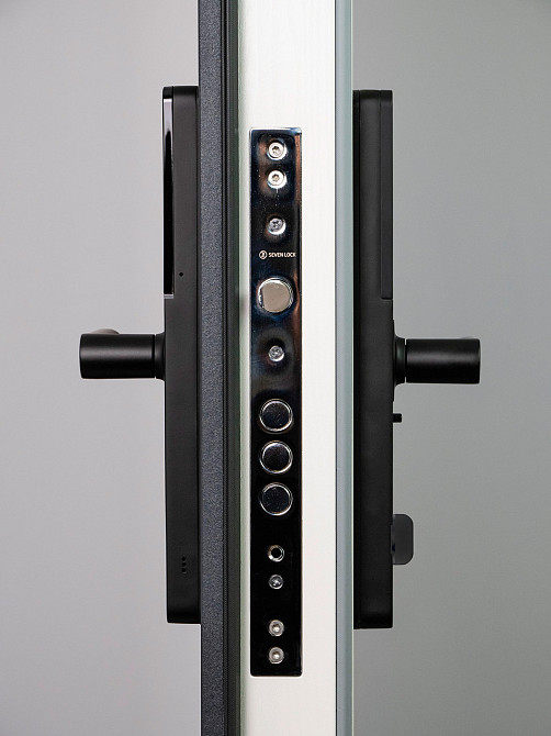 Умный дверной биометрический замок SEVEN LOCK SL-7779BFW-T Киев - изображение 10