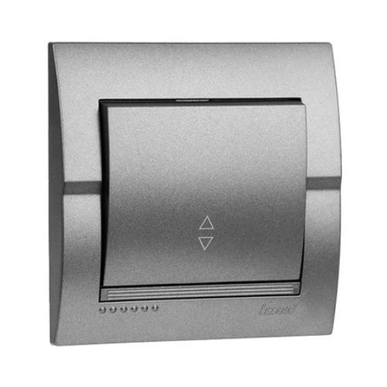 DERIY Вимикач прохідний темно-сірий металік Lezard Харків