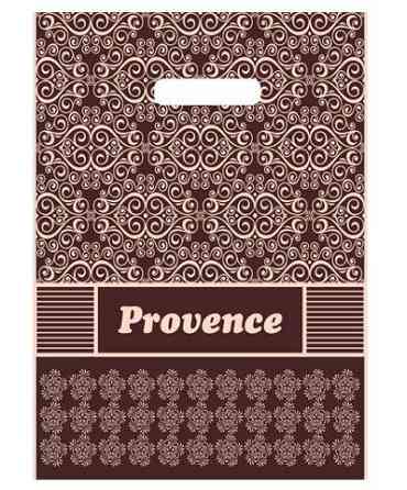 Пакети з вирубаною ручкою (25 * 35) "Прованс" Леомі (50 шт.) Харків