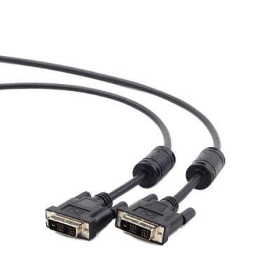 Кабель мультимедийный DVI M to DVI M 1.8m 18+1pin Cablexpert (CC-DVI-BK-6) Винница - изображение 1