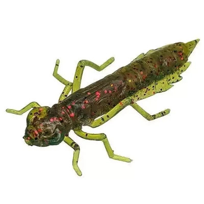 Силикон рыболовный FishUP Dragonfly 0.75" 019 - Motor Oil/Red (12шт/уп) (1864.14.66) Винница - изображение 1