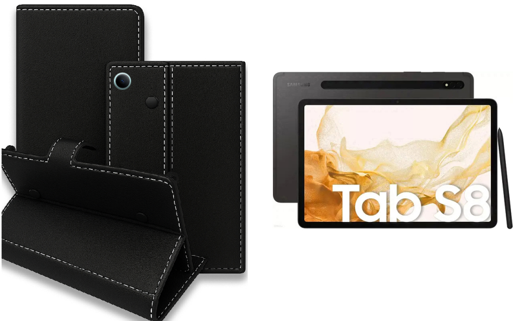 Книжка-трансформер для планшета Samsung Galaxy Tab S7 Plus T975, колір Black Київ - фото 1