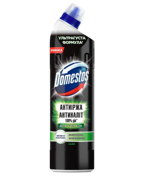 Средство для чистки унитаза Domestos Green Lime 750 мл Киев - изображение 1