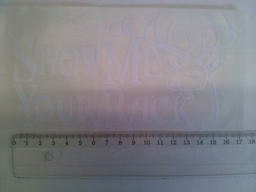 Наклейка на авто Олень Тюнінг авто Київ - фото 2