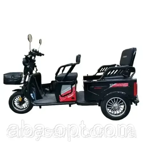 Електротрицикл з кузовом CROSSER S TR-5 1000W-72V-24Ah шини 10"/10" купити дешево в Україні Одеса - фото 7