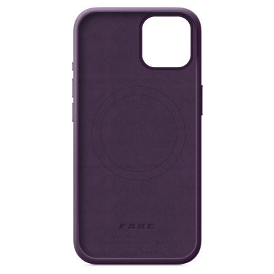 Чохол до мобільного телефона Armorstandart FAKE Leather Case Apple iPhone 15 Deep Purple (ARM76290) Вінниця - фото 2
