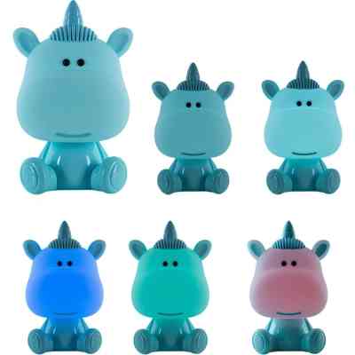 Нічник Kite Світильник LED з акумулятором Unicorn, блакитний (K24-491-1-3) Вінниця