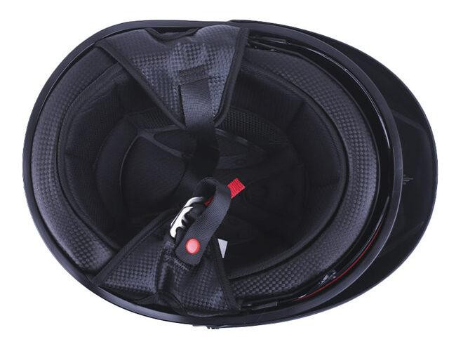 Шлем мотоциклетный MD-513-1, черный матовый с черным стеклом, size M Мукачево - изображение 5