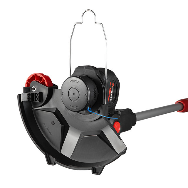 Тример акумуляторний 20 В, 7500 об/хв, діаметр обертання волосіні 300 мм, котушка, без ЗП та АКБ, STORM INTERTOOL WT-9112 Київ - фото 7