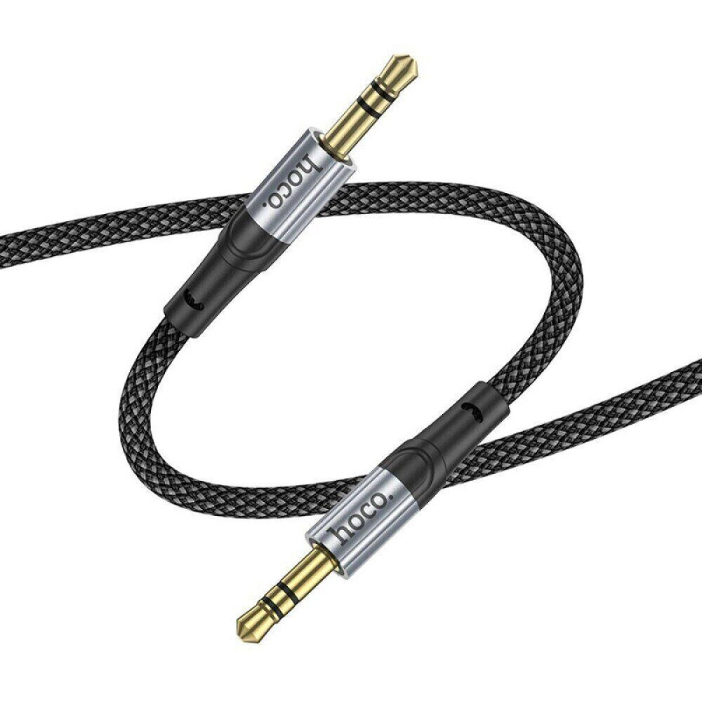 Аудiо кабель HOCO UPA26 AUX Fresh audio cable, 1m Black 6942007608800 Одеса - фото 3