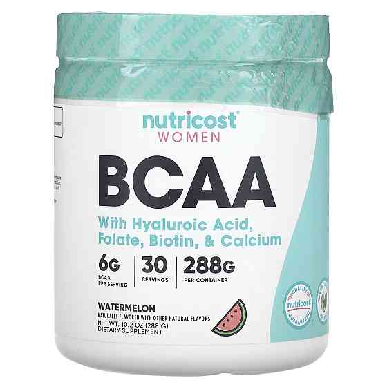 Women, BCAA With Hyaluronic Acid, Folate, Biotin, & Calcium 288 g (Watermelon) Луцк