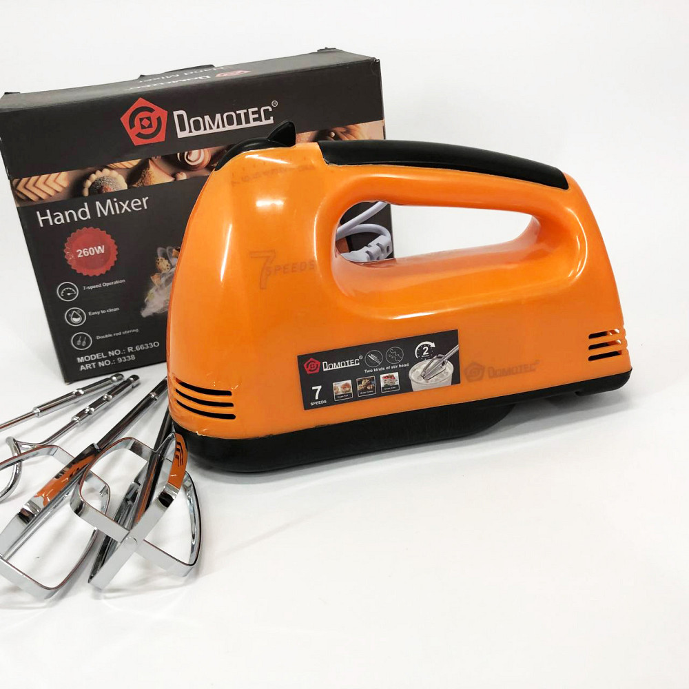 Міксер ручний потужний кухонний DOMOTEC, Міксер для збивання кремів Універсальний ручний BO-21 Львів - фото 4