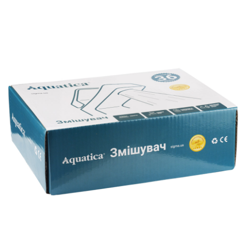 Змішувач S37 d35мм для душу (W) Aquatica Житомир