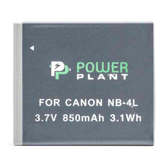 Аккумулятор к фото/видео PowerPlant Canon NB-4L (DV00DV1006) Винница