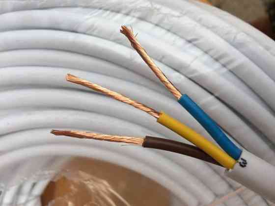 Кабель ПВС 3х2,5 Каблекс Одеса білий Харків