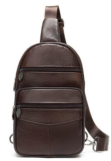 Сумка мужская через плечо Vintage 14986 Коричневая Киев - изображение 1